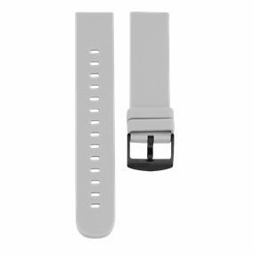 Stone Grey rubber strap