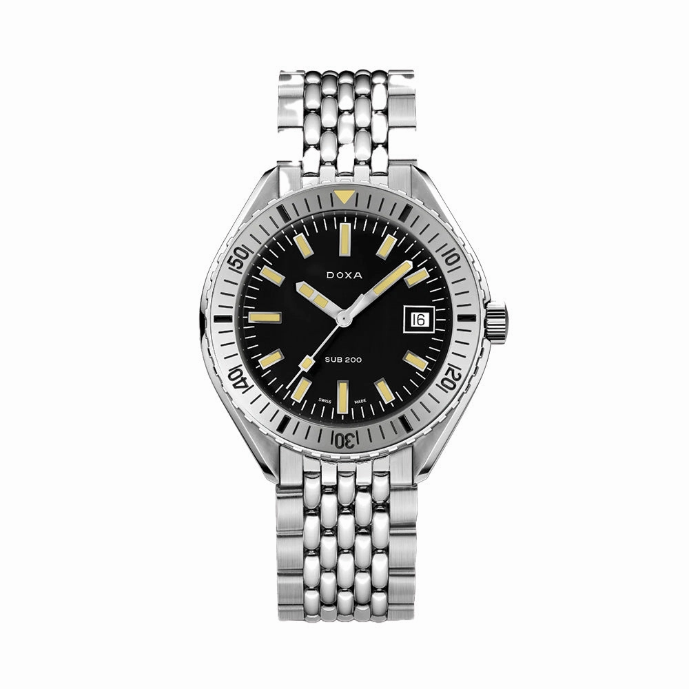 SUB 200 Sharkhunter 42mm - Black on Bracelet