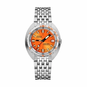 SUB 200T Professional 39mm - Sunray Orange on Bracelet