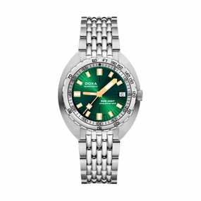 SUB 200T Sea Emerald 39mm - Sunray Green on Bracelet