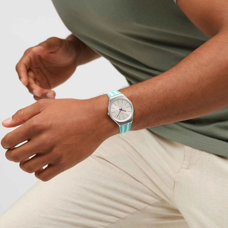 Swatch Beach Hour Watch SYXS160