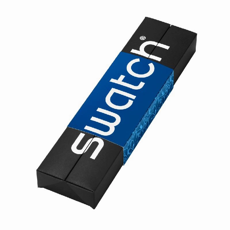 Swatch Irony BLUE PETAL PROMISE Watch YLS235