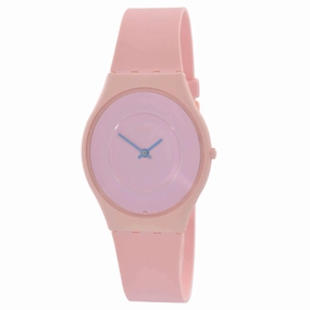 Swatch Unisex Watch - The June Collection Caricia Rosa Pink Dial Quartz | SS09P100