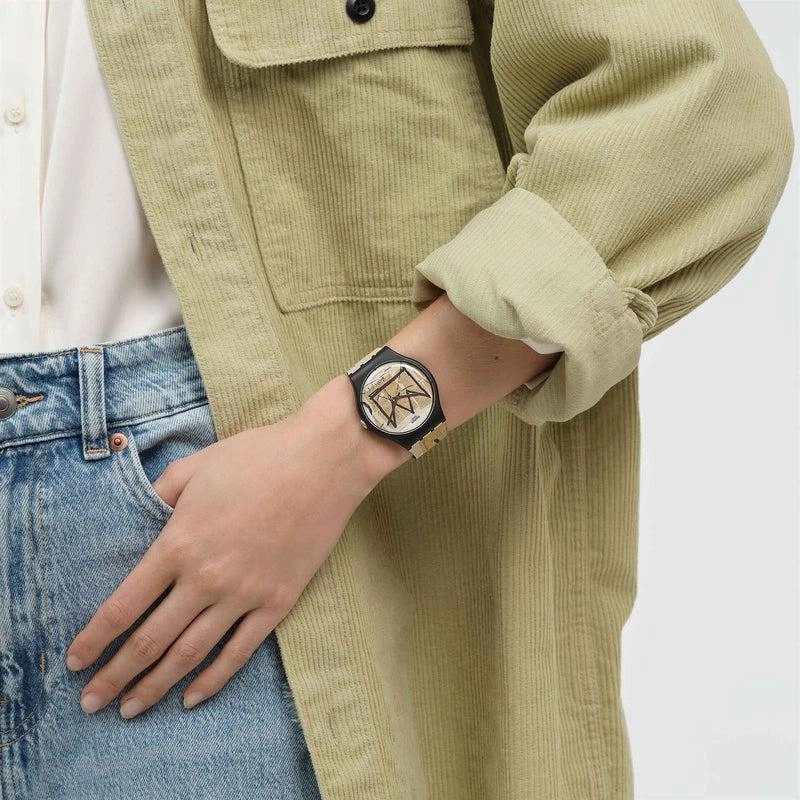 Swatch UNTITLED BY JEAN-MICHEL BASQUIAT Watch SUOZ355