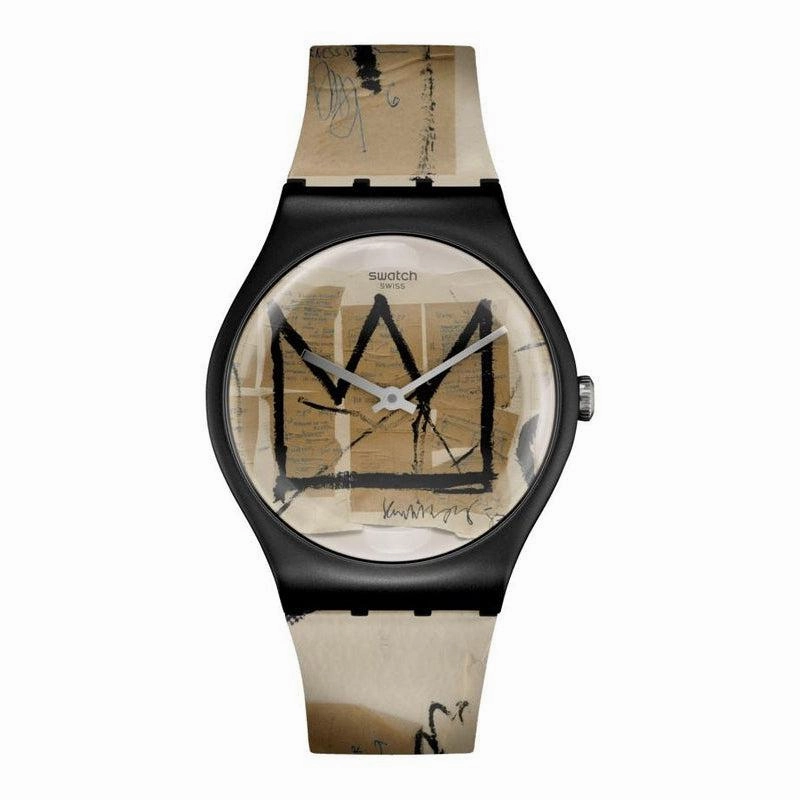 Swatch UNTITLED BY JEAN-MICHEL BASQUIAT Watch SUOZ355