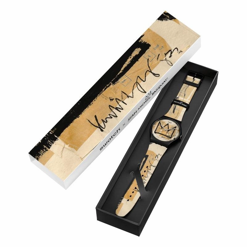 Swatch UNTITLED BY JEAN-MICHEL BASQUIAT Watch SUOZ355