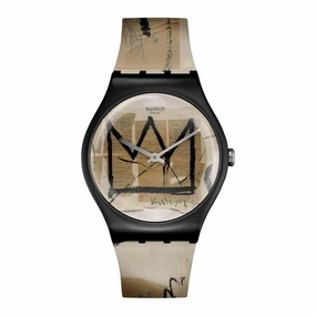 Swatch UNTITLED BY JEAN-MICHEL BASQUIAT Watch SUOZ355