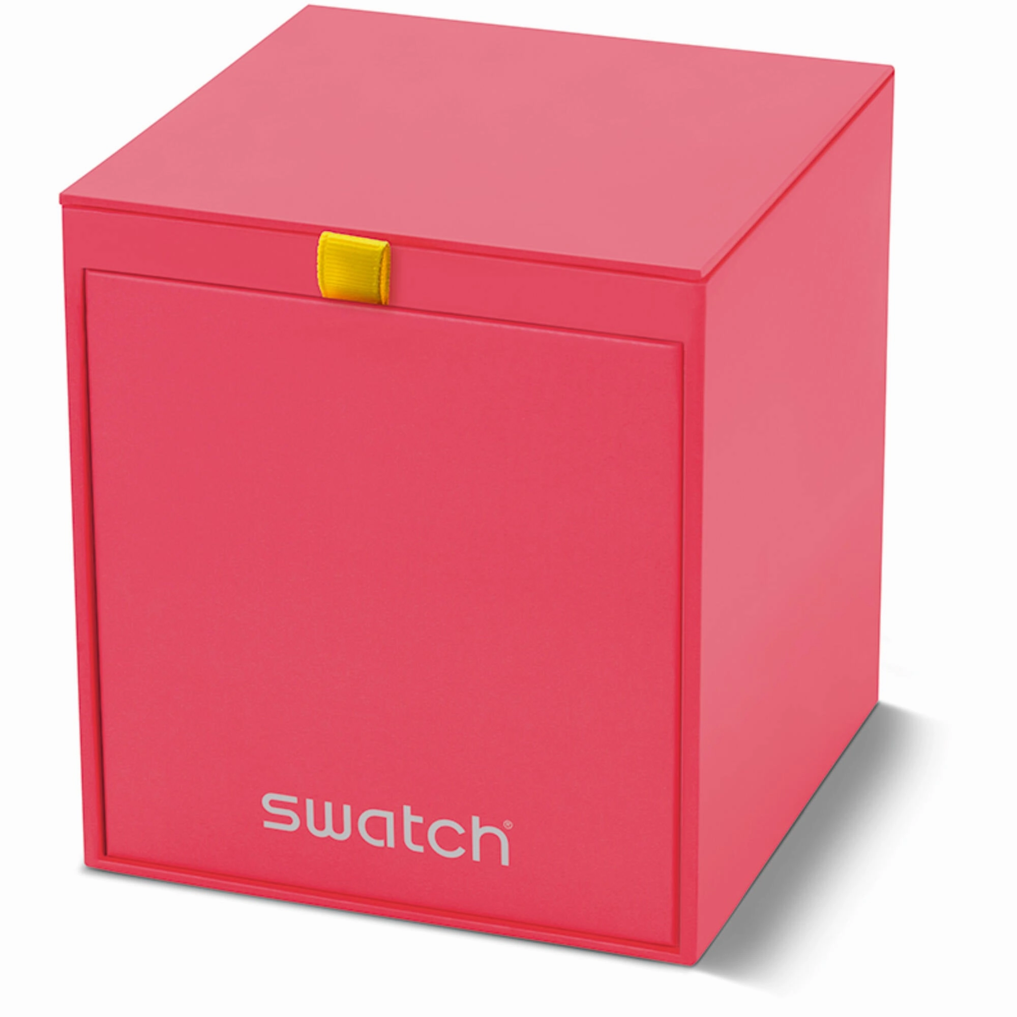 Swatch Women's Watch - Fiore Di Maggio Quartz Pink Dial Silicone Rubber Strap | GZ321