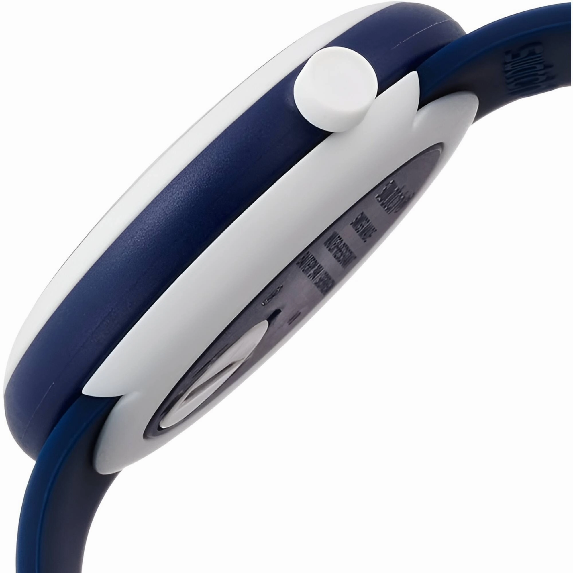 Swatch Women's Watch - Navypop Quartz Navy Blue Dial Silicone Rubber Strap | PNN103