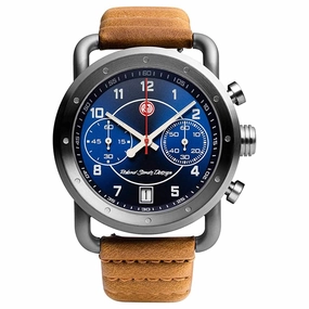 Szanto Icon Unisex Chronograph Watch - Roland Sands Signature Tan Strap | IC RS 2253