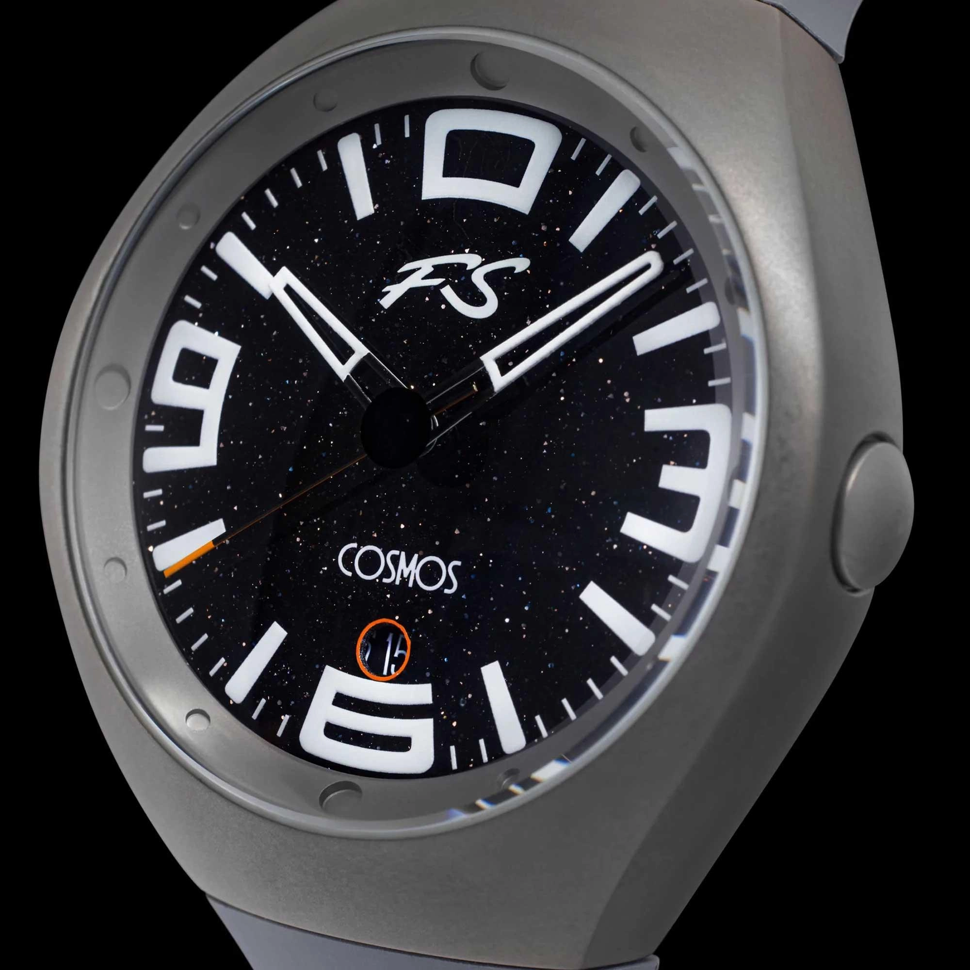 Szanto Icon Unisex Watch - Frank Stephenson Cosmos Grey Case and Strap | IC-FS-9002