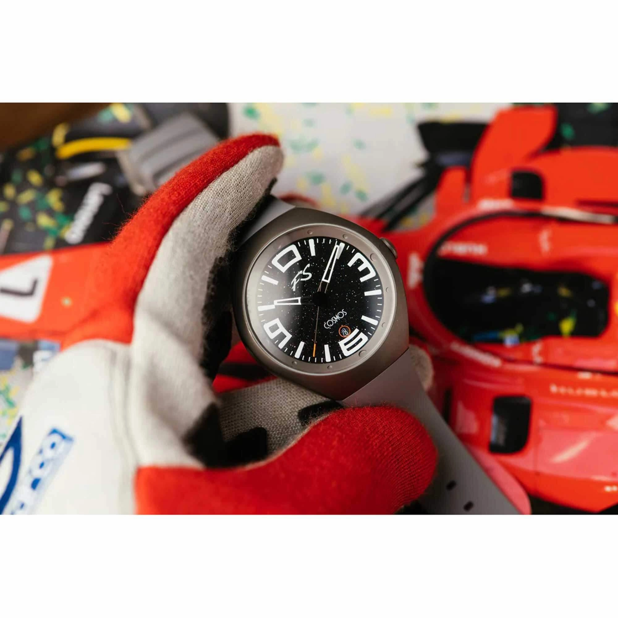 Szanto Icon Unisex Watch - Frank Stephenson Cosmos Grey Case and Strap | IC-FS-9002