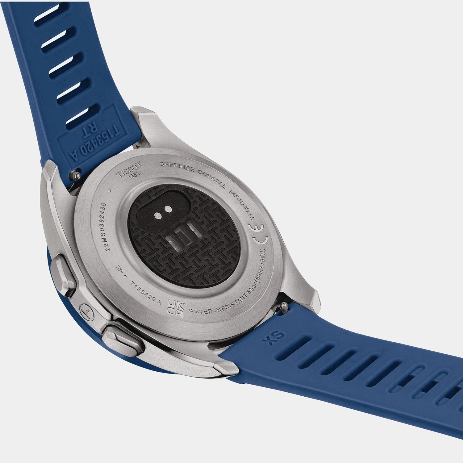 T-Touch Connect Sport Unisex Blue Analog Silicone Watch T1534204705101
