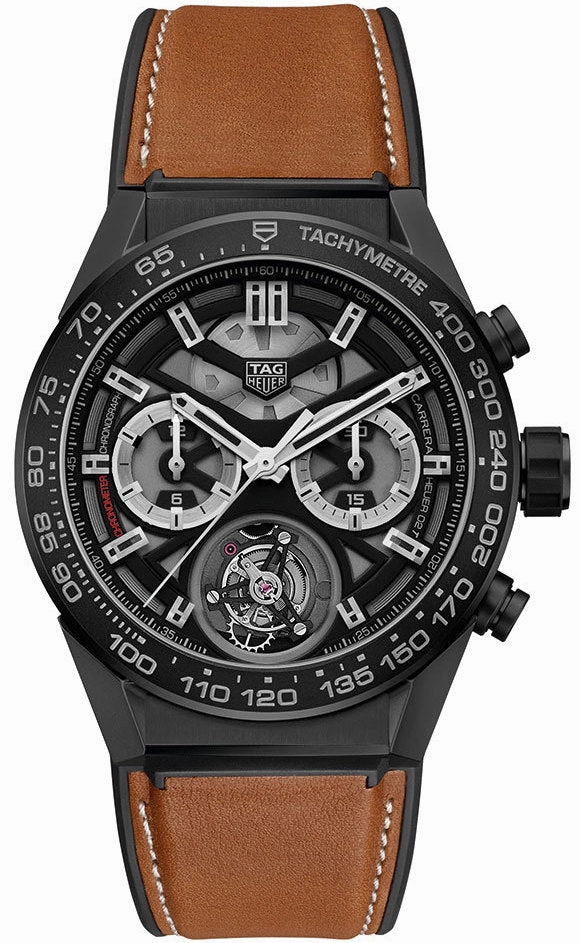 TAG Heuer Watch 02T Tourbillion and Connected Modular 45 Smartwatch Dual Kit