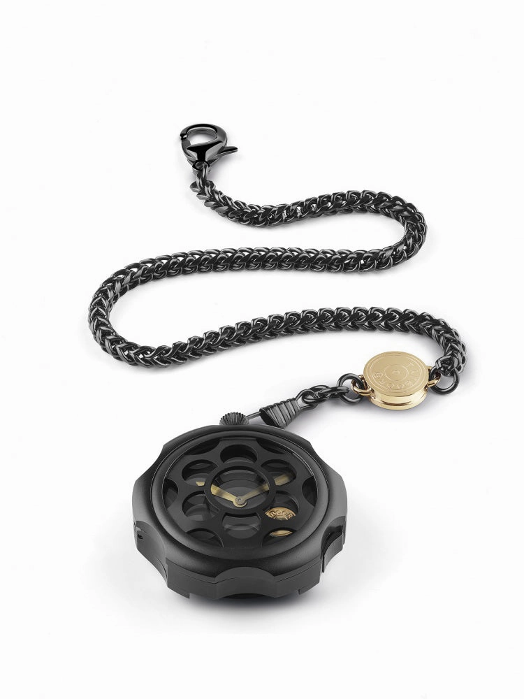 TAMBOORO Mens watch ONE SHOT BLACK PVD - TB-100-BK-BK-CP