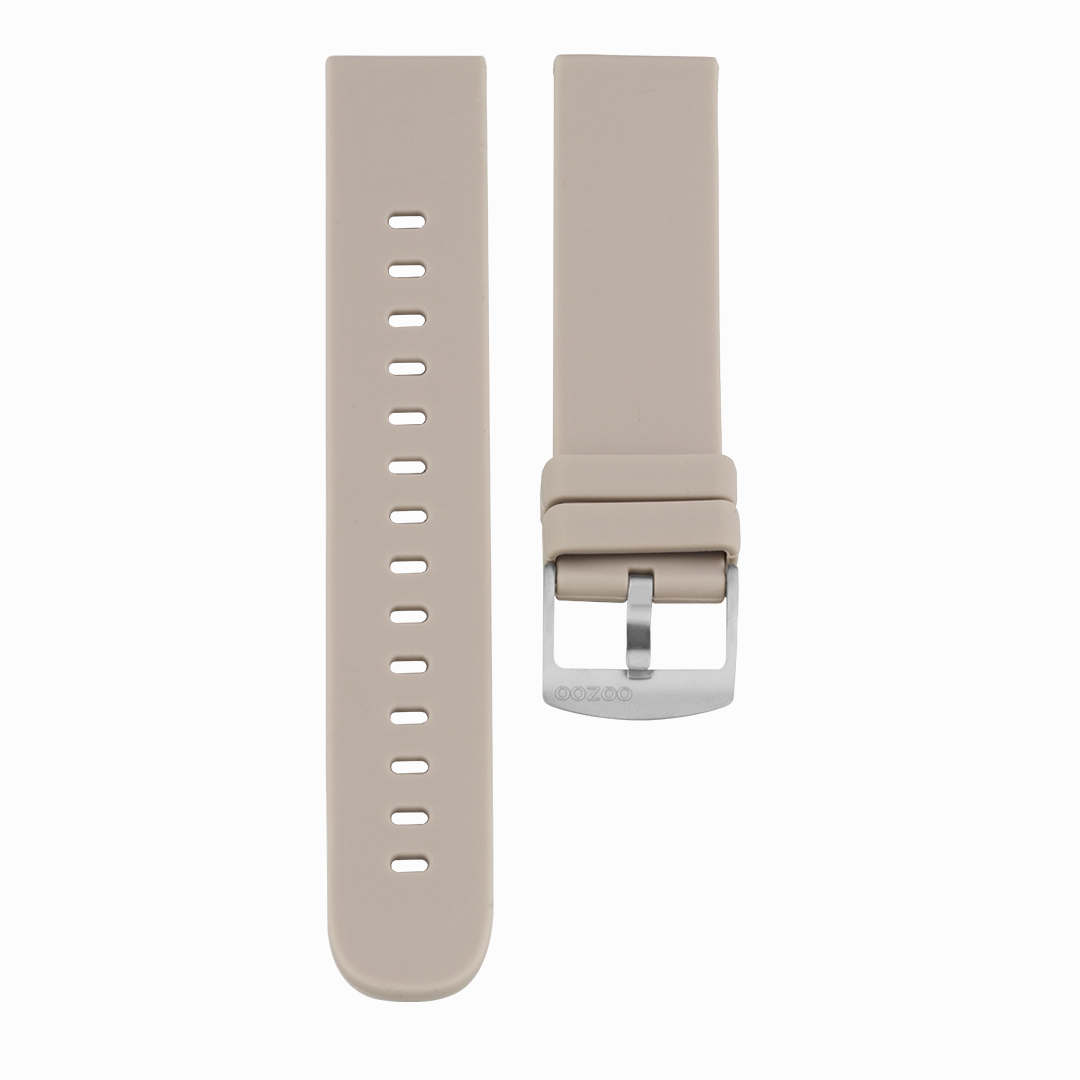 Taupe rubber strap