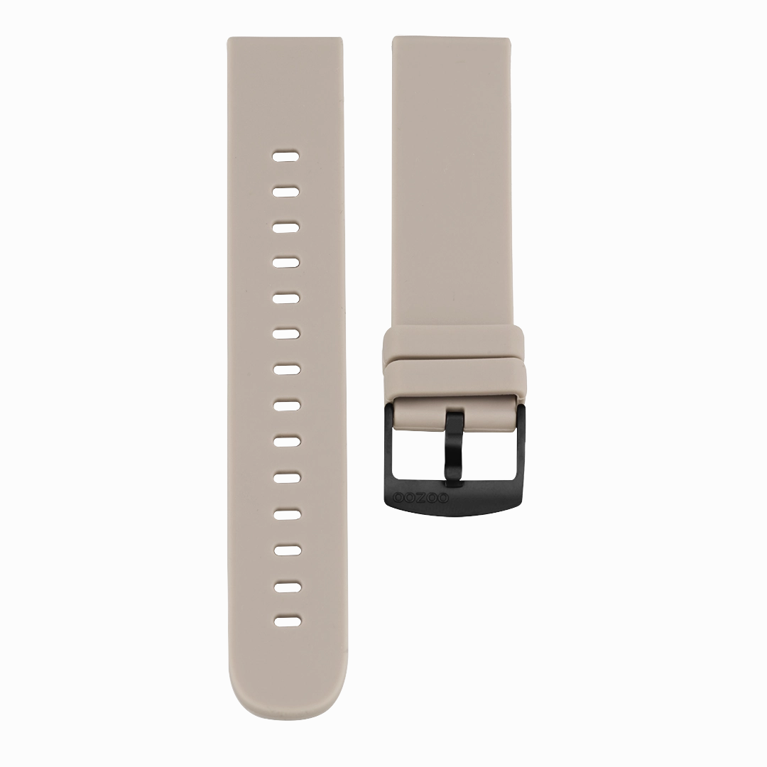Taupe rubber strap