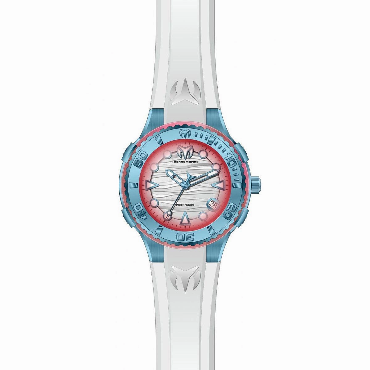 Technomarine Men's Quartz Watch - Cruise Freedom Light Blue Case Strap | TM-118035