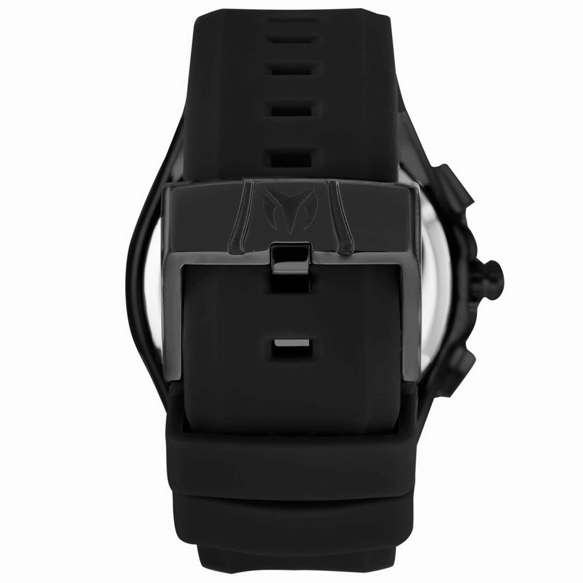 Technomarine Men's Watch - Manta Ocean Chrono Gunmetal Dial Black Strap | TM-221042