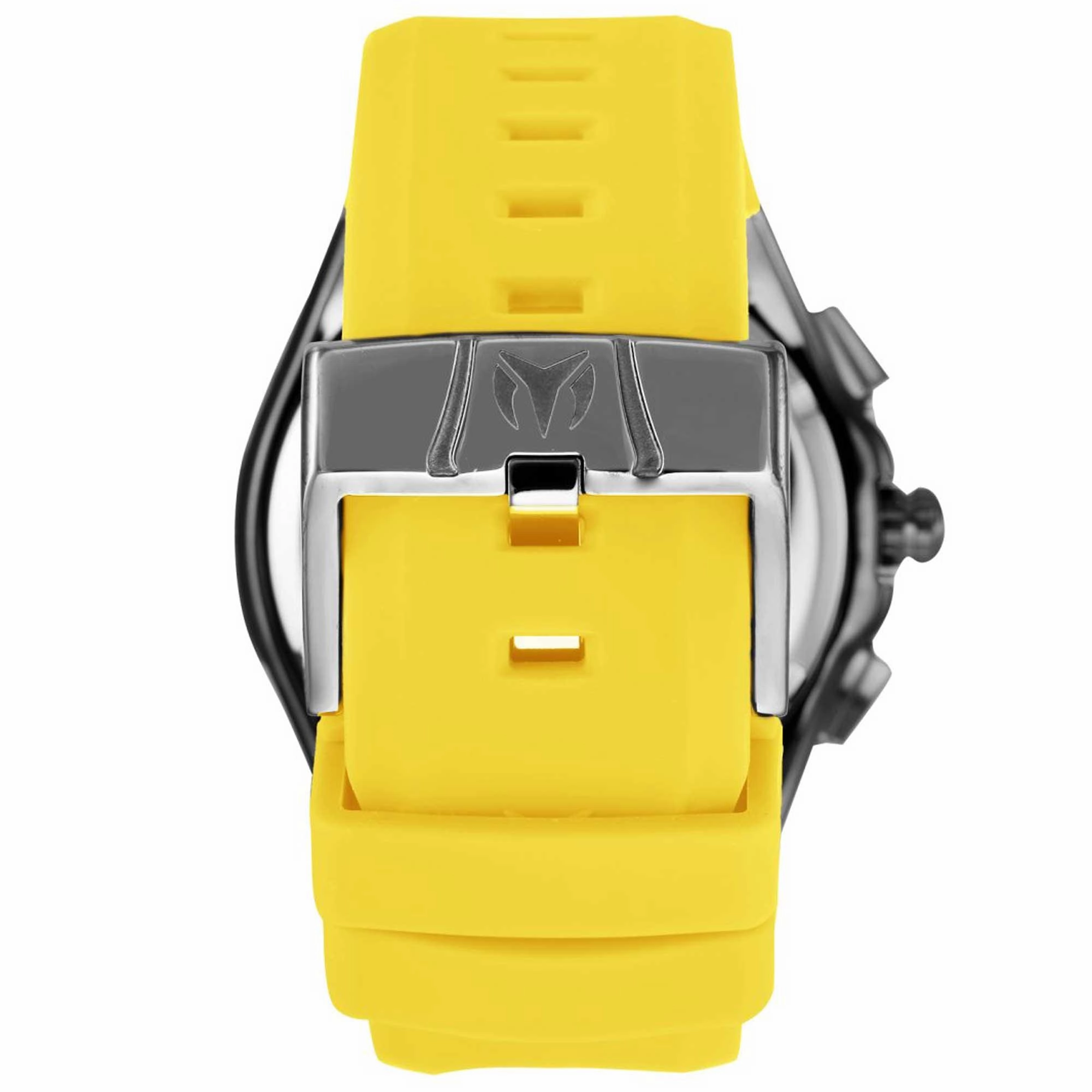 Technomarine Men's Watch - Manta Ocean Chrono Gunmetal Dial Yellow Strap | TM-221039