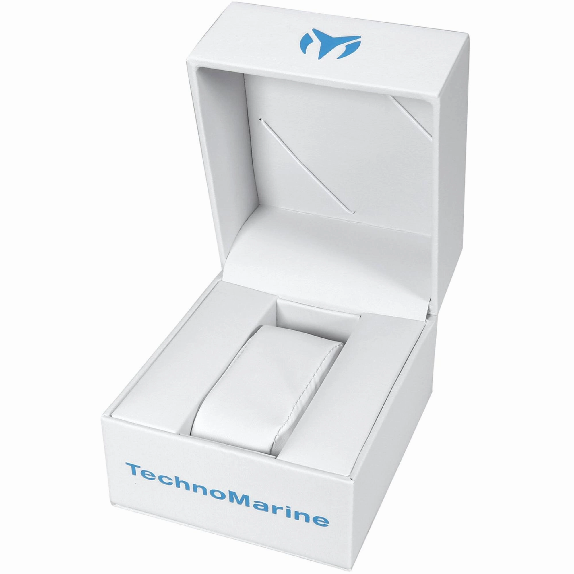 Technomarine Men's Watch - Sea Dream Chronograph Black Dial White Strap | TM-724001