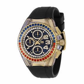 Technomarine Unisex Watch - Cruise Glitz Blue Dial Stainless Steel Case | TM-121048