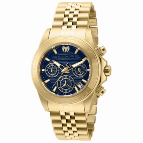 Technomarine Women's Chrono Watch - Manta Ray Quartz Yellow Gold Bracelet | TM-219031