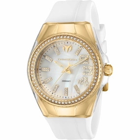 Technomarine Women's Watch - Cruise Monogram White Mother of Pearl Dial | TM-121250