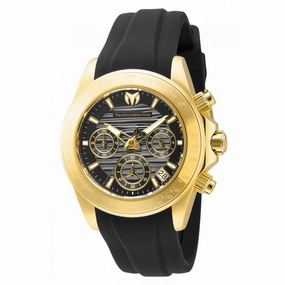 Technomarine Women's Watch - Manta Quartz Black Dial Silicone Strap | TM-219042