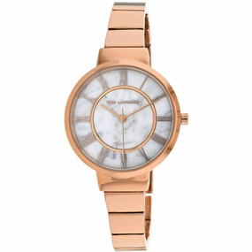 Ted Lapidus Women's Watch - Classic Marble White Dial Bracelet | A0714UARX