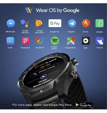 TICWATCH PRO 2020 SMARTWATCH BLACK