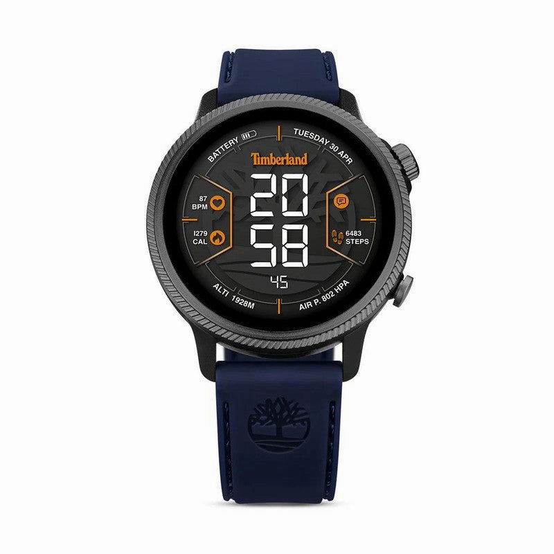 Timberland Trail Force Blue Silicone Strap Smart Watch