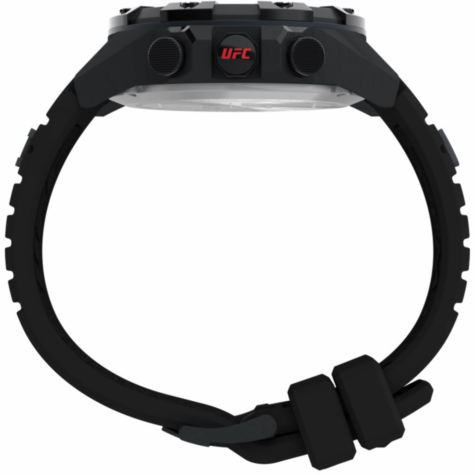 Timex Men's Digital Watch - UFC Kick Quartz Black Polyurethane Strap | TW2V87000
