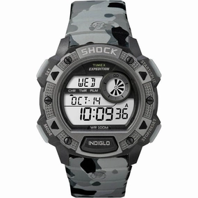 Timex Men's Quartz Watch - Expedition Black Triangle Design Bezel Strap | TW4B006009J