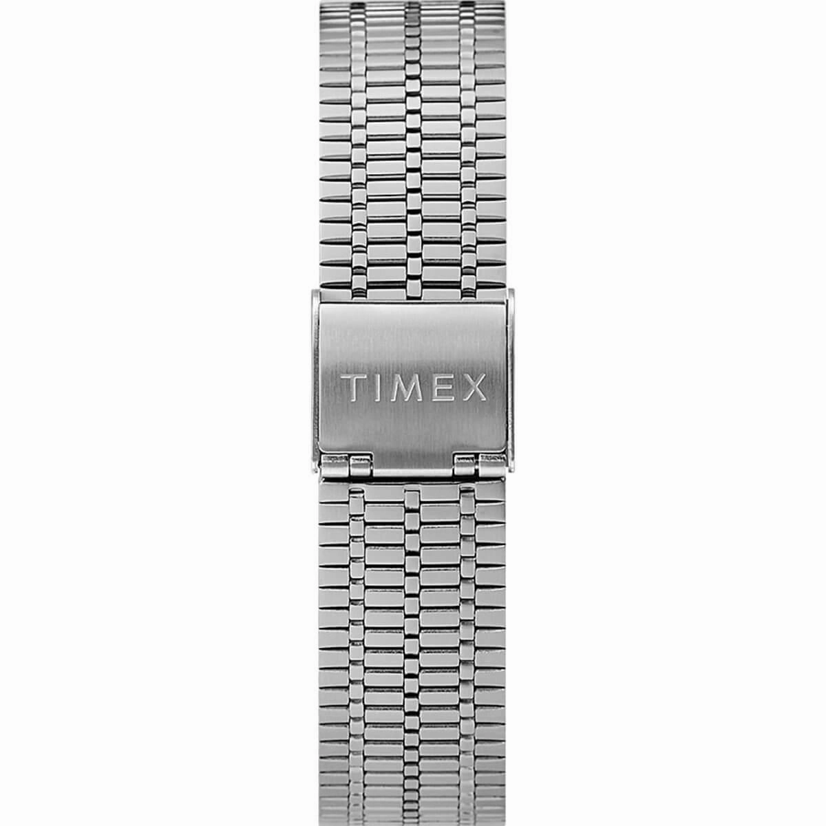 Timex Men's Quartz Watch - Q Reissue Bracelet Blue Dial | TW2U61100ZV