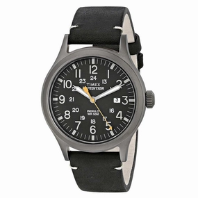 Timex Men's Strap Watch - Expedition Scout Date Quartz Black Dial | TW4B01900JV