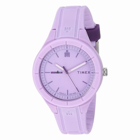 Timex Strap Watch - Women's Ironman Essential Purple Silicone | TW5M17300JV