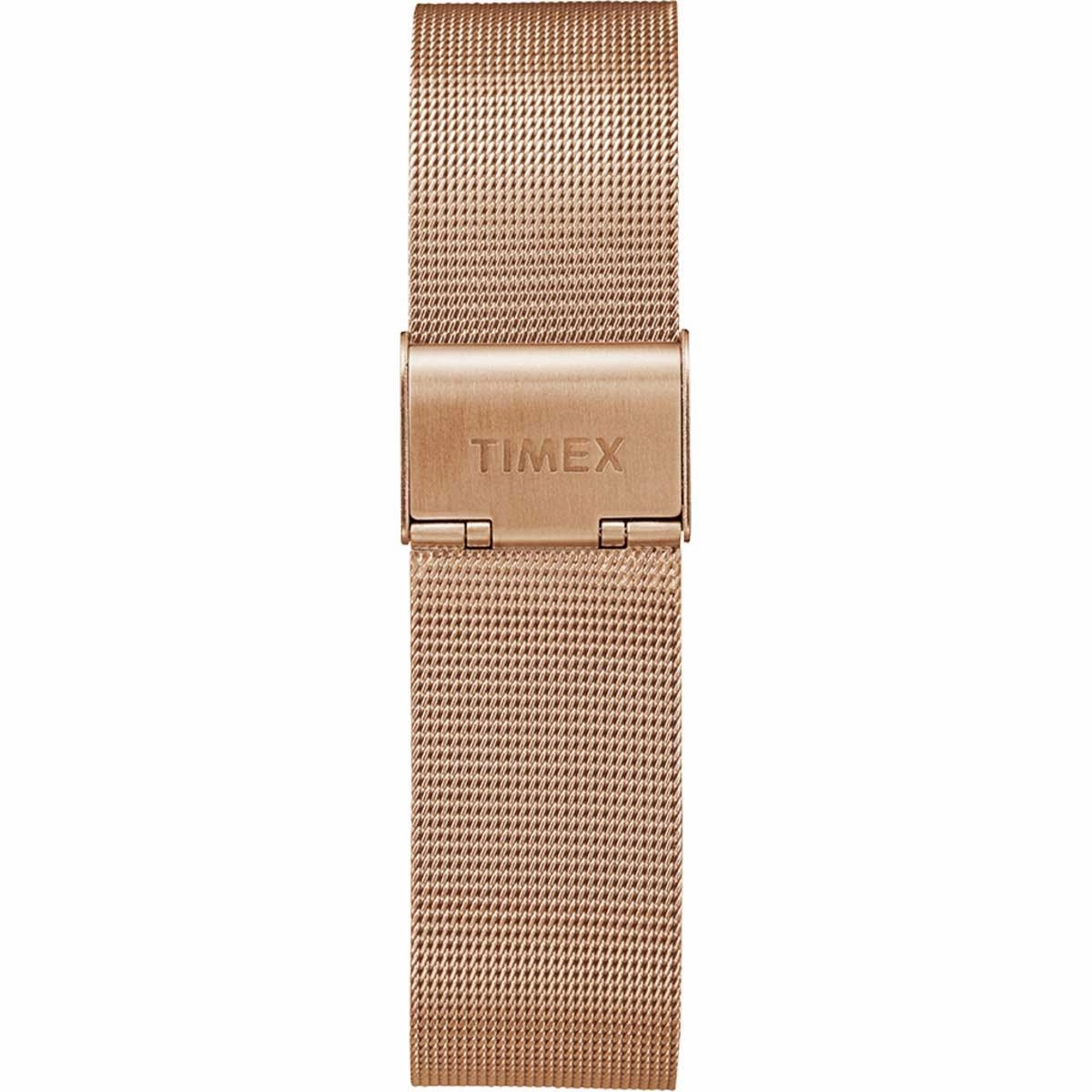 Timex Unisex Chronograph Watch - Fairfield Black Dial Mesh Bracelet | TW2T37100