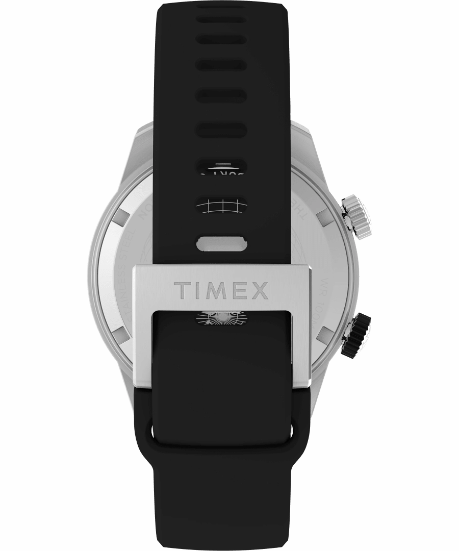 Timex Waterbury Dive Synthetic Rubber Strap Watch TW2V73400