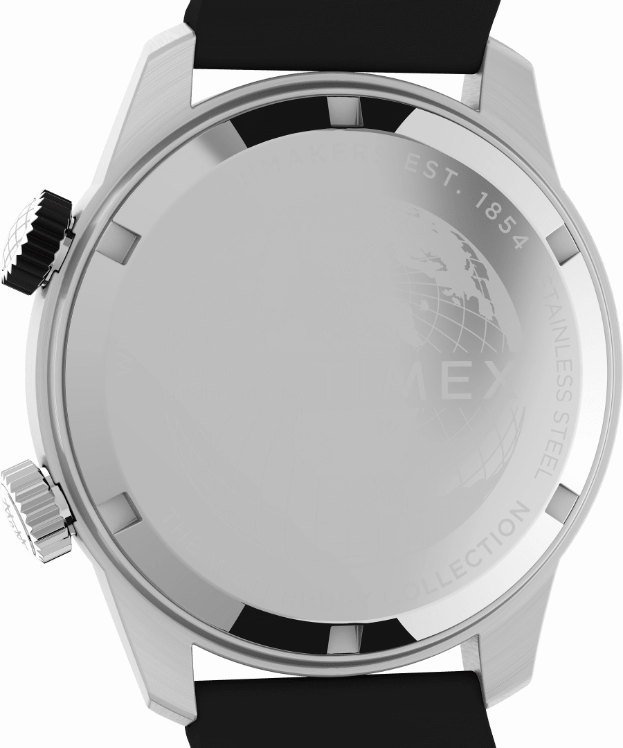 Timex Waterbury Dive Synthetic Rubber Strap Watch TW2V73400