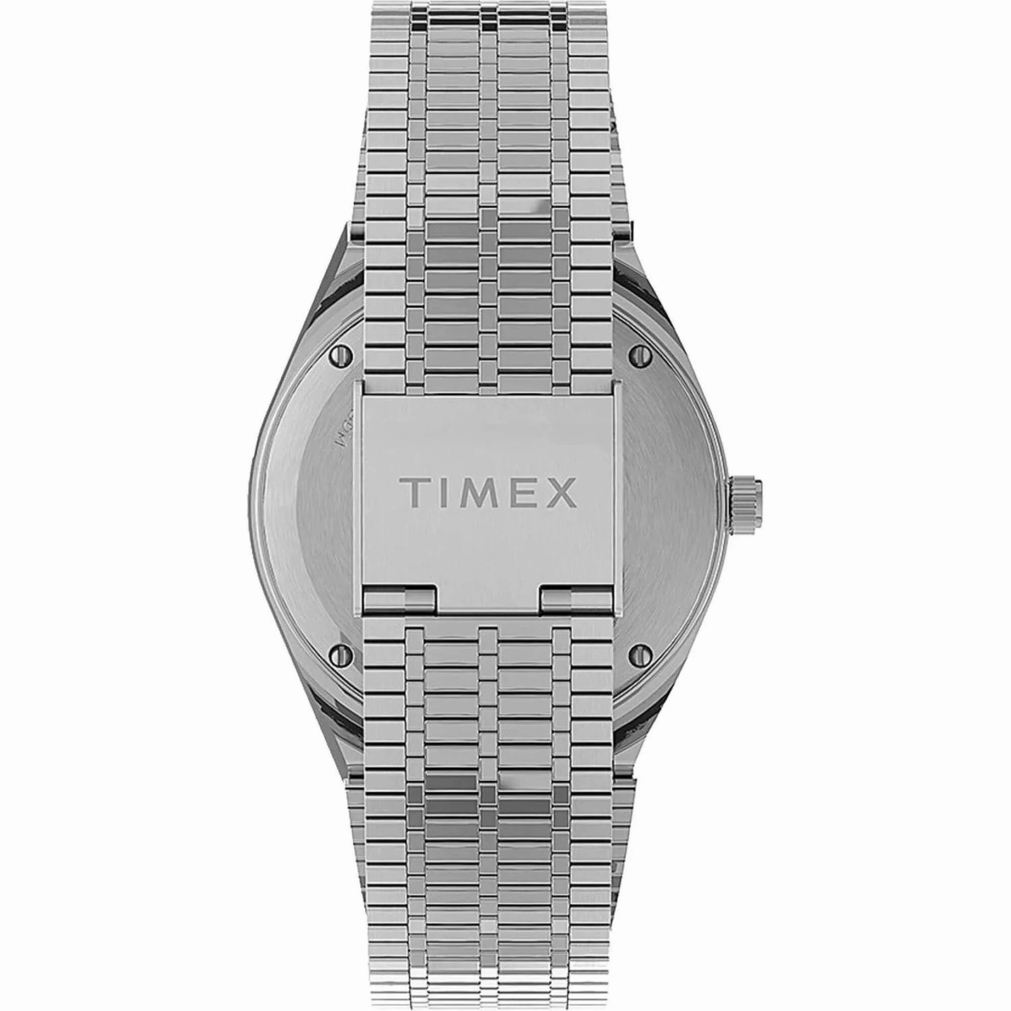 Timex Women's Watch - Q Quartz Blue Dial Stainless Steel Bracelet | TW2U95500