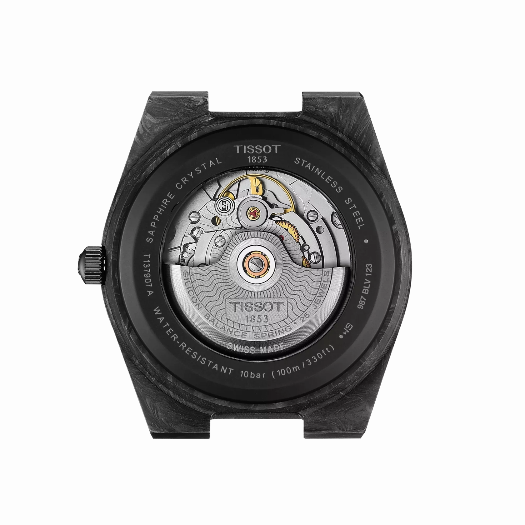TISSOT PRX Powermatic 80 40mm Carbon T1379079720100