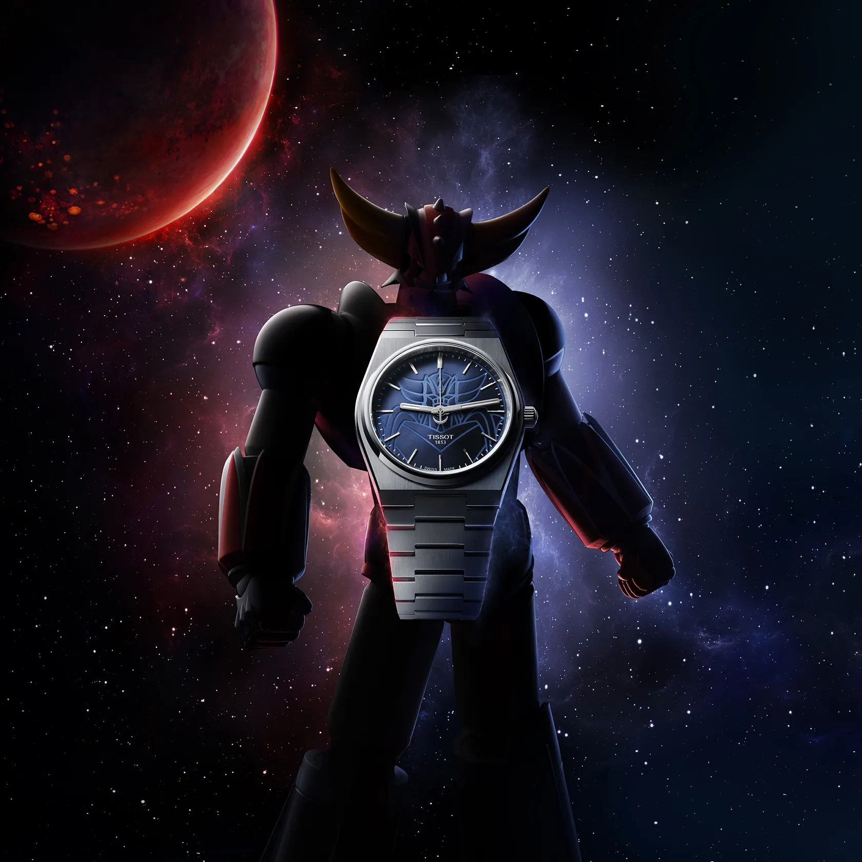 TISSOT PRX UFO Robot Grendizer T1374071104102