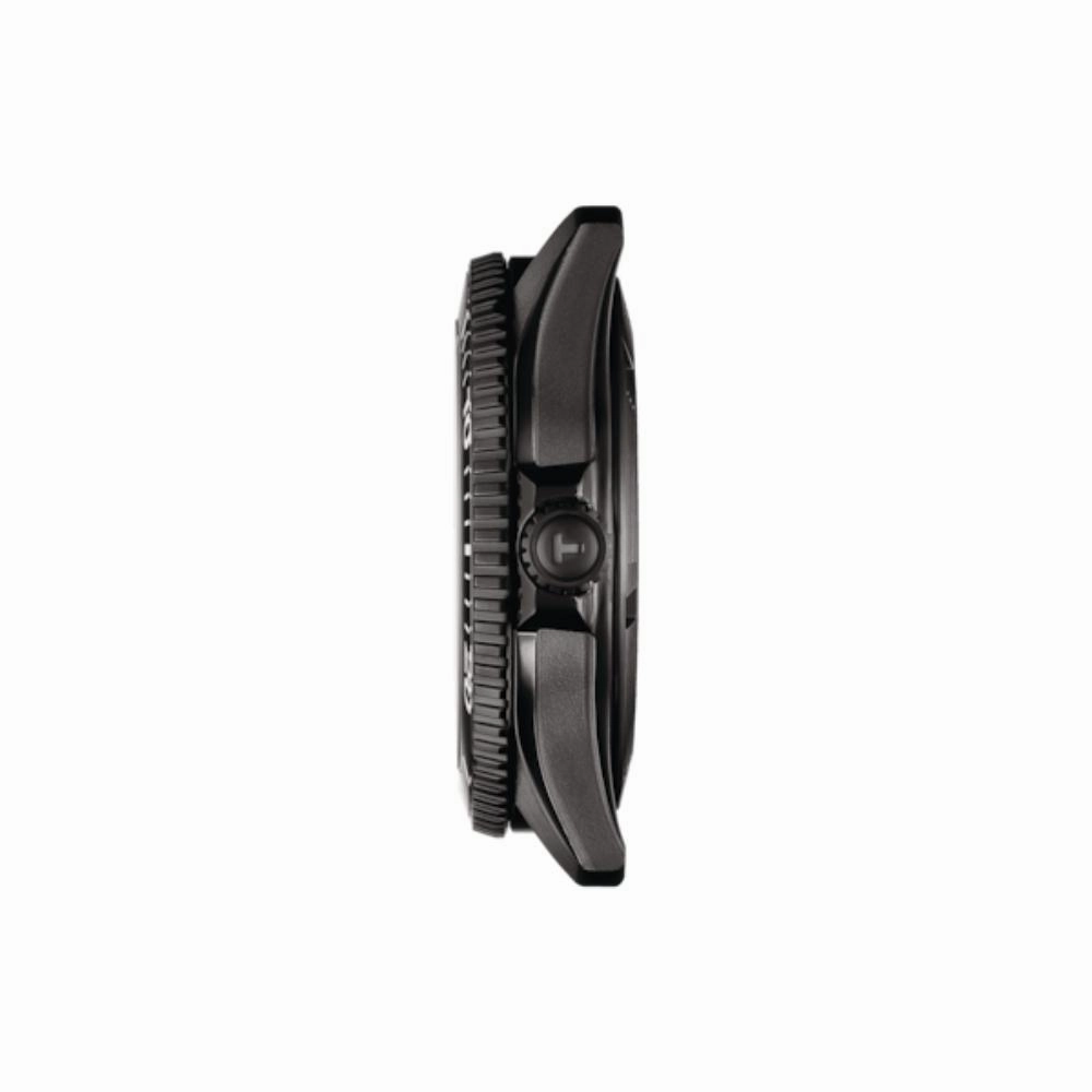 Tissot Seastar 1000 Powermatic 80 Black Rubber Strap Men's Watch T1208073704100
