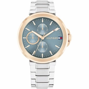 TOMMY HILFIGER LORI ROSE GOLD DIAL STEEL WATCH 1782754