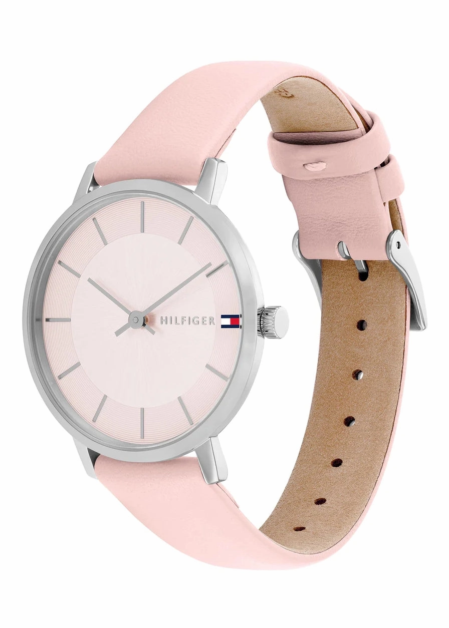 TOMMY HILFIGER PIPPA BLUSH DIAL LIGHT BLUSH LEATHER BAND 1782670