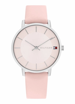 TOMMY HILFIGER PIPPA BLUSH DIAL LIGHT BLUSH LEATHER BAND 1782670