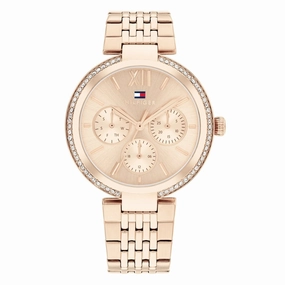 TOMMY HILFIGER SOPHIA ROSE GOLD STEEL WATCH 1782696