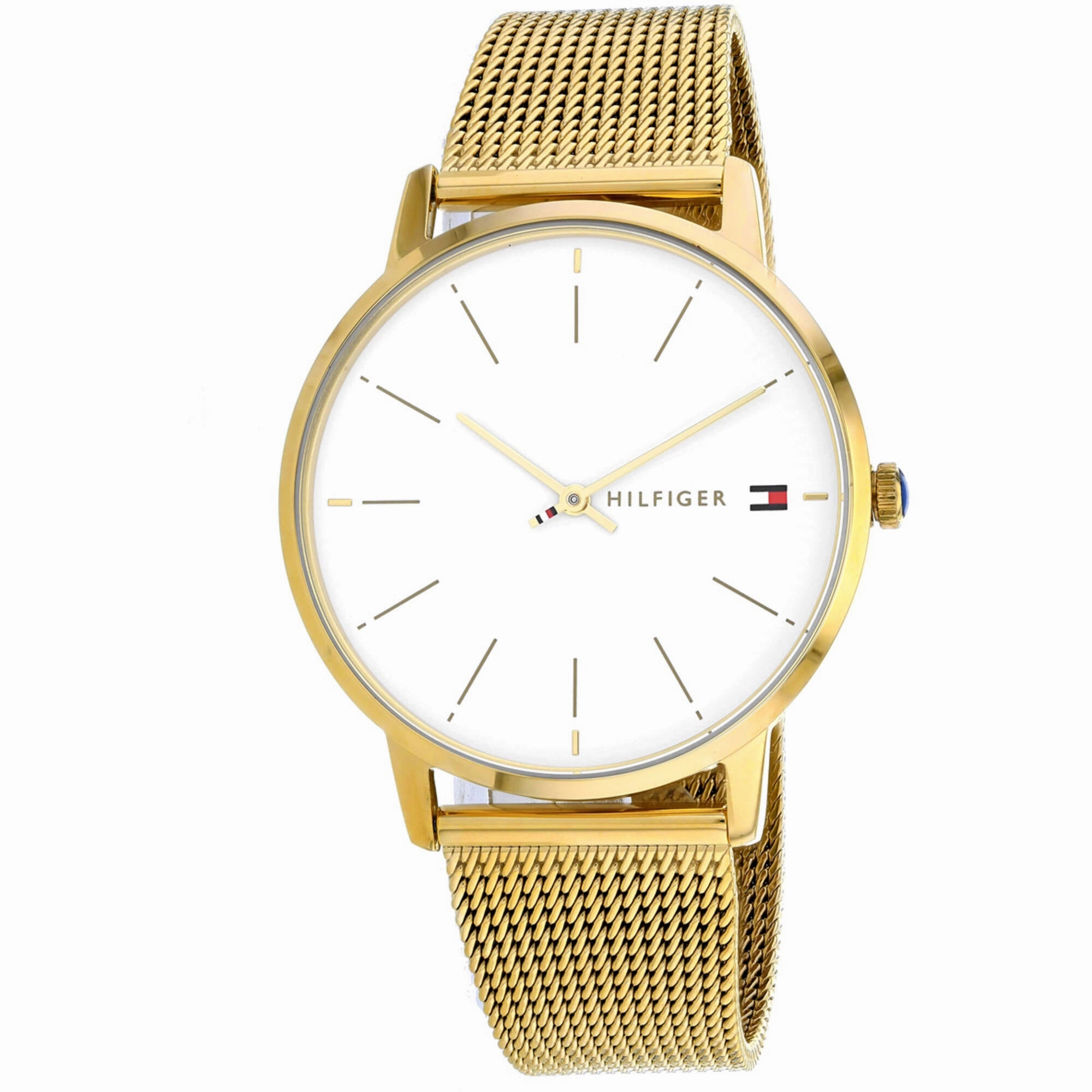 Tommy Hilfiger Women's Watch - Alex White Dial Plated Steel Bracelet | 1782245