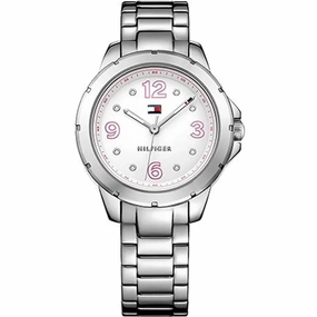 Tommy Hilfiger Women's Watch - Communion White Dial Steel Bracelet | 1781632